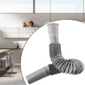 Kitchen Washbowl Plastic Flexible Sink Basin Drain Pipe Tubing Home