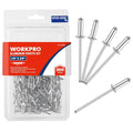 Workpro Aluminum Blind Rivets Steel Mandrel | Built Supply Co