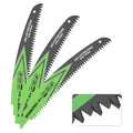 Workpro 9" Arc Wood Pruning Reciprocating Saw Blades Set 6tpi