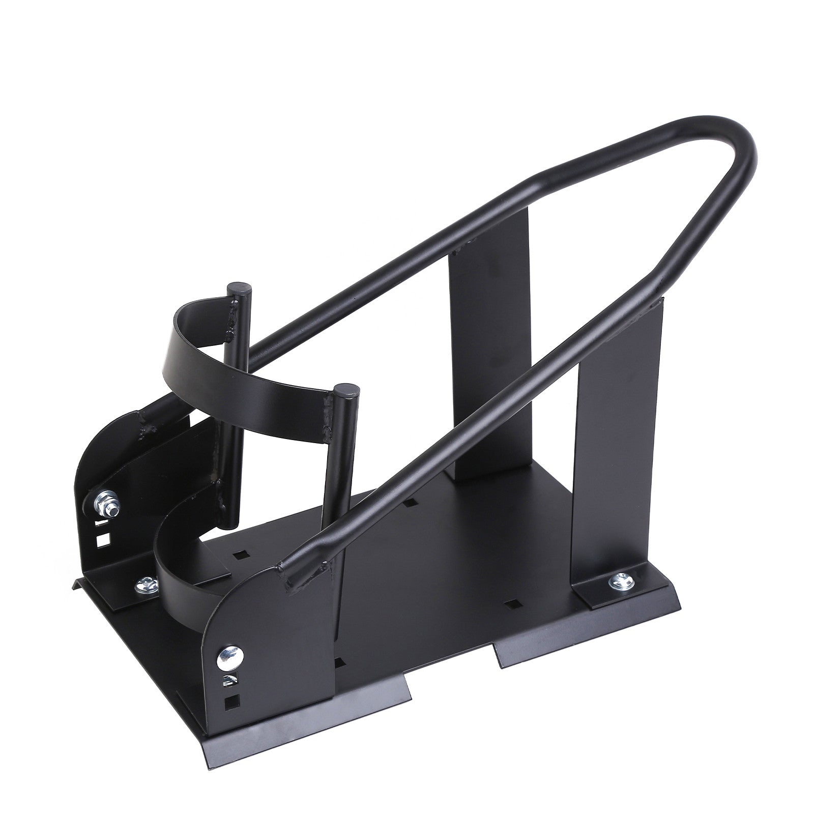 Fit Honda Yamaha Cruiser Motorcycle Stand Wheel Chock Pit Trailer Stop