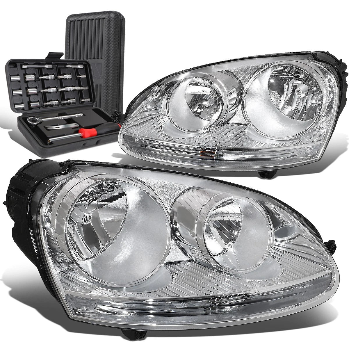 For 2005-2010 Volkswagen Jetta Mk5 Chrome Housing | Built Supply Co