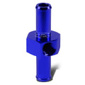 8an 1/2" an-8 Straight Male Hose Union Coupler Blue Aluminum Anodized