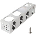 Aluminum Alloy 4 Hole Spice Rack For Rv Kitchen With Secure Bottle