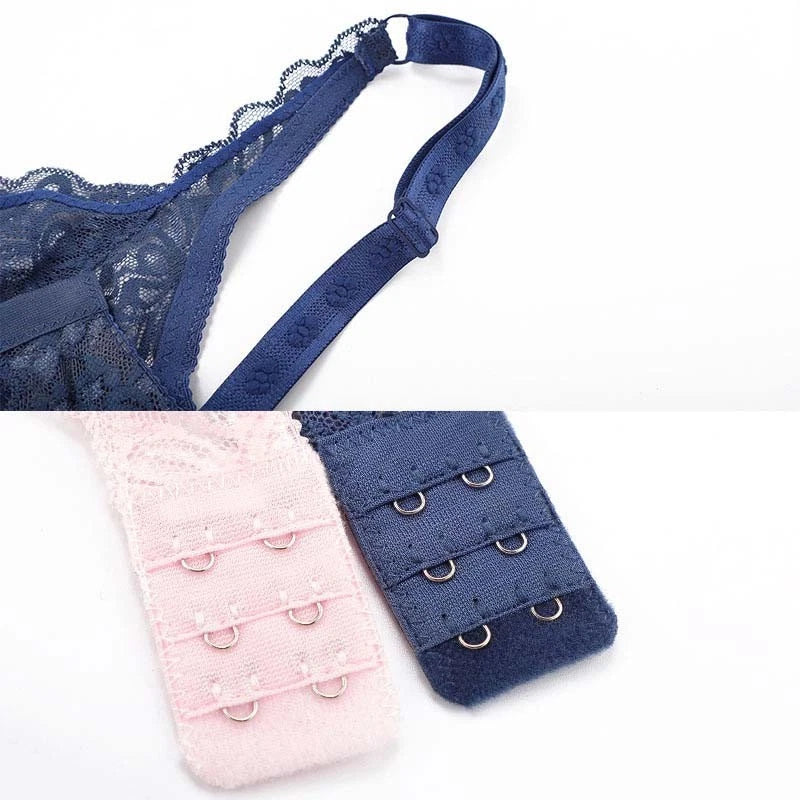 Women's Polyester Lace Bra With Push Up Feature For Active And Casual