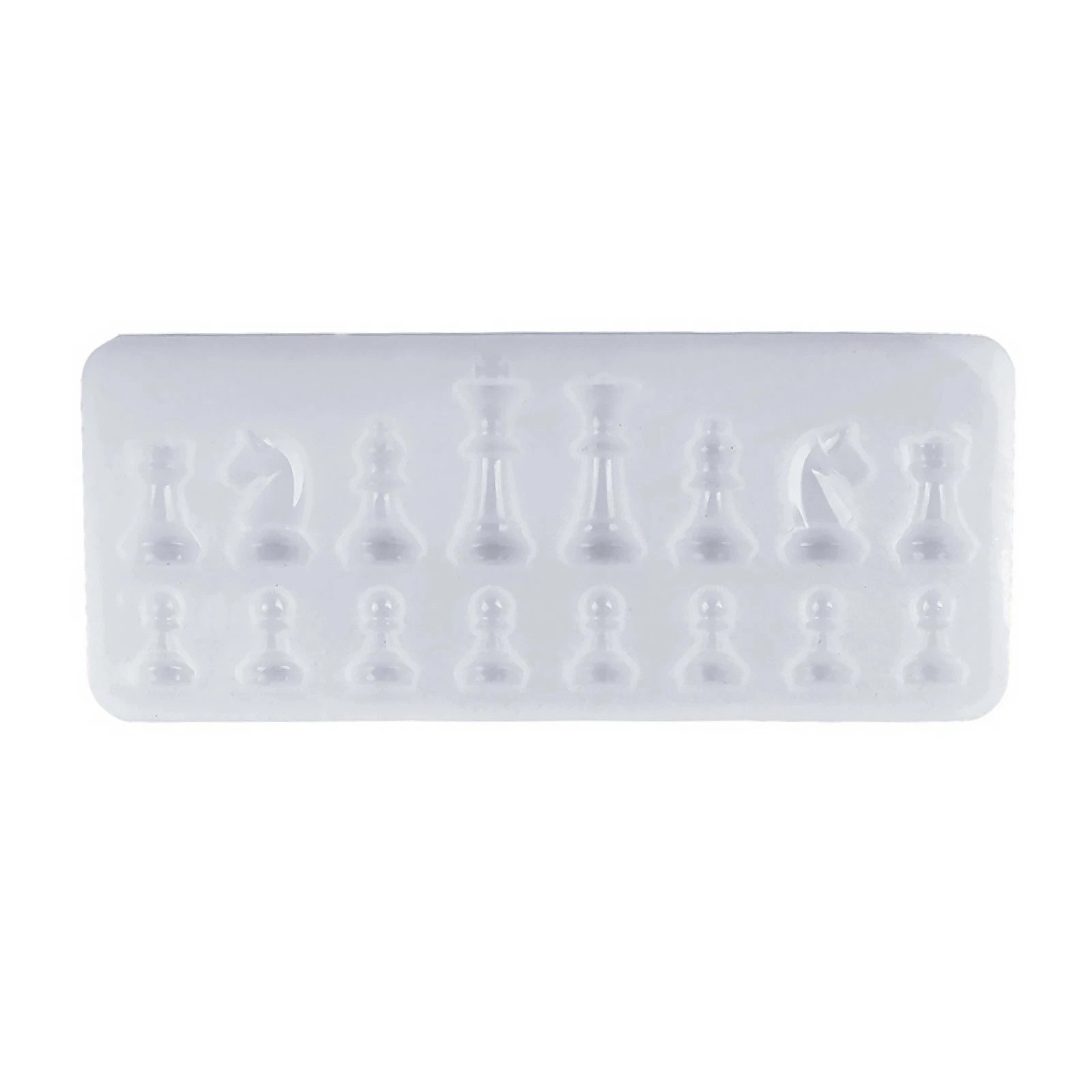Silicone Chess Mold Resin Jewelry Pendant Mould Diy Making Craft