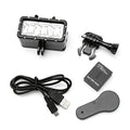 Underwater Waterproof Diving Spot Light Led Mount For Gopro Hero 5 4
