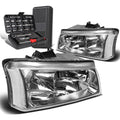 For 2003-2006 Chevy Silverado Chrome/clear Signal | Built Supply Co
