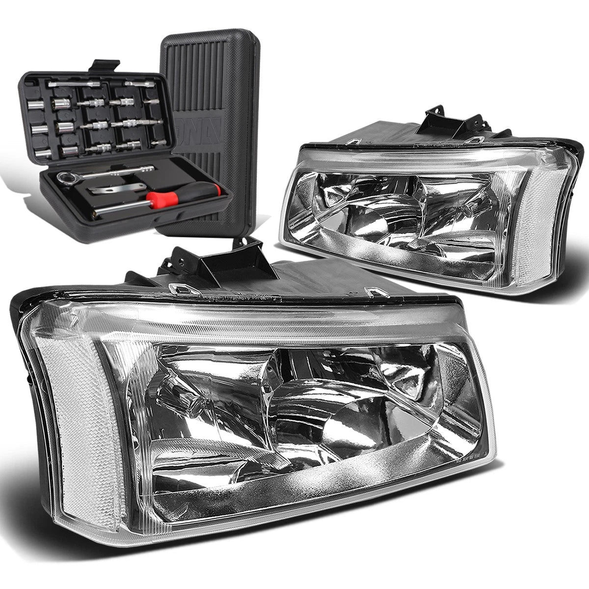 For 2003-2006 Chevy Silverado Chrome/clear Signal | Built Supply Co
