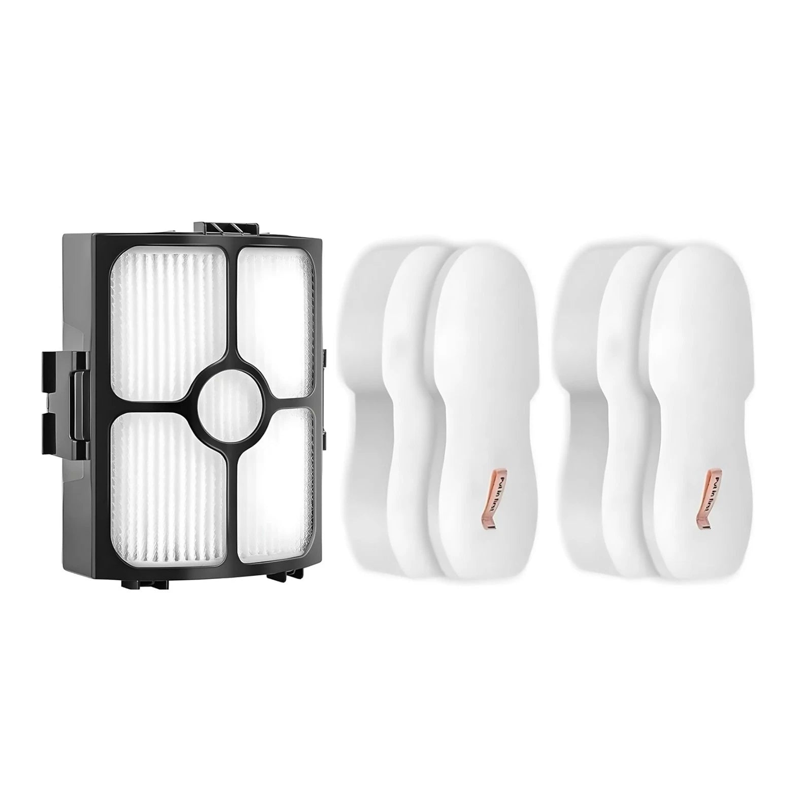 Replacement Hepa Filter Kit For Shark Hz3002 Hz3002c Hz4001amz Hz4002