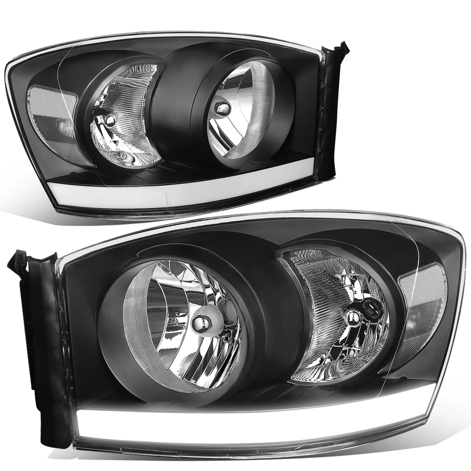 [Led Drl]fit 2006-2009 Dodge Ram Pickup Black | Built Supply Co