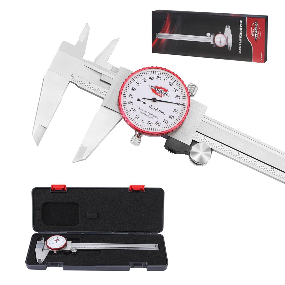 Metric Dial Caliper Measuring Tool 0-150mm Range