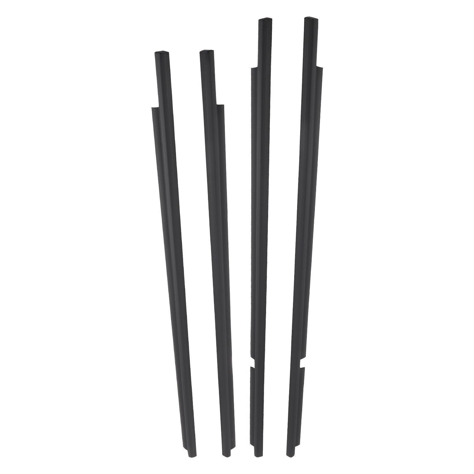 Outside Window Weatherstrip Seal Belt Molding 4pcs Kit for Lexus LX470