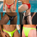 Mens Sexy Swimwear Low Waist Swim Briefs Bikini Breathable Swimsuit