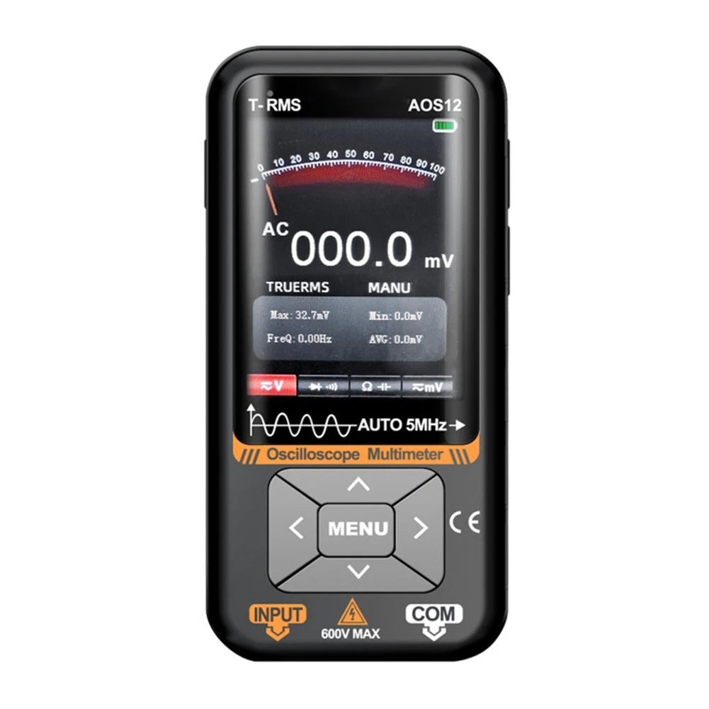 Easy To Use Handheld Oscilloscope And Digital Multimeter For 2 In 1