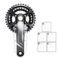 Bike Crank Sticker Mountain Bike Multiple Size Options Tph Film