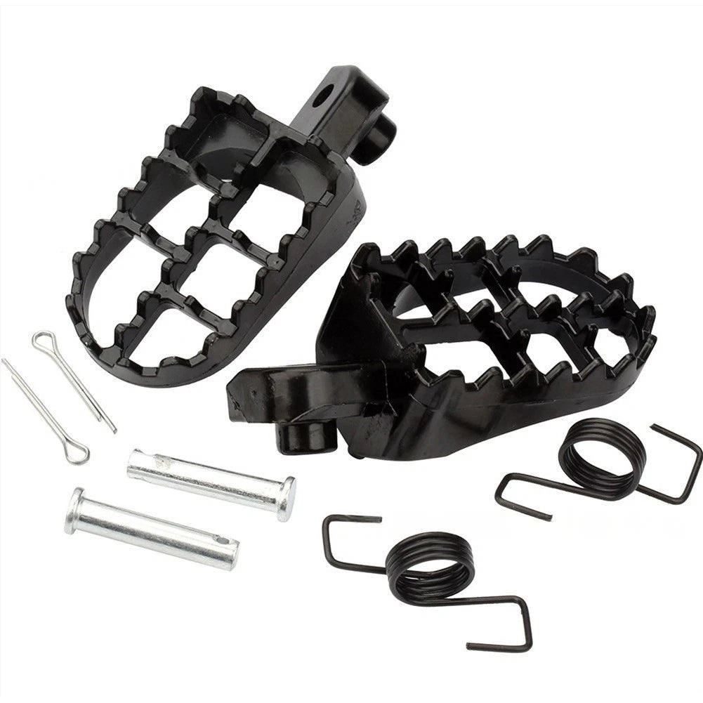 Motocross Foot Pegs Aluminum For 50cc 70cc 90cc 110cc 125cc Dirt Bike