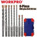 WorkPro 8-Piece SDS-plus Drill Bit Set by WorkPro