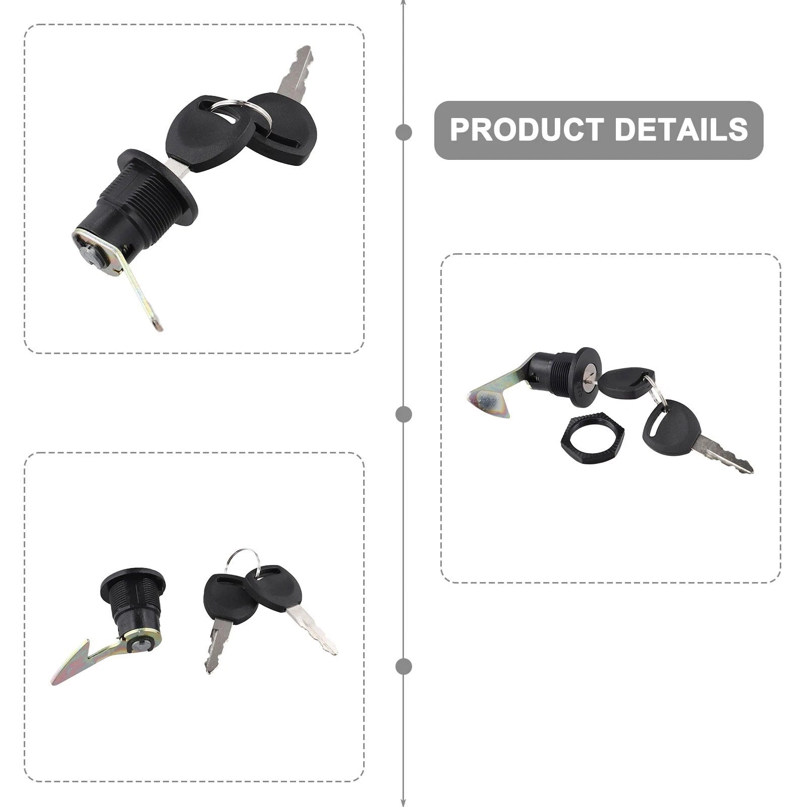 Quality Stainlss Stl Trunk Lock For Lctric Vhicls Bikes And More