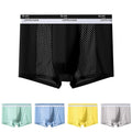 Men's Breathable Mesh Ice Silk Underwear Trunks For Comfortable All