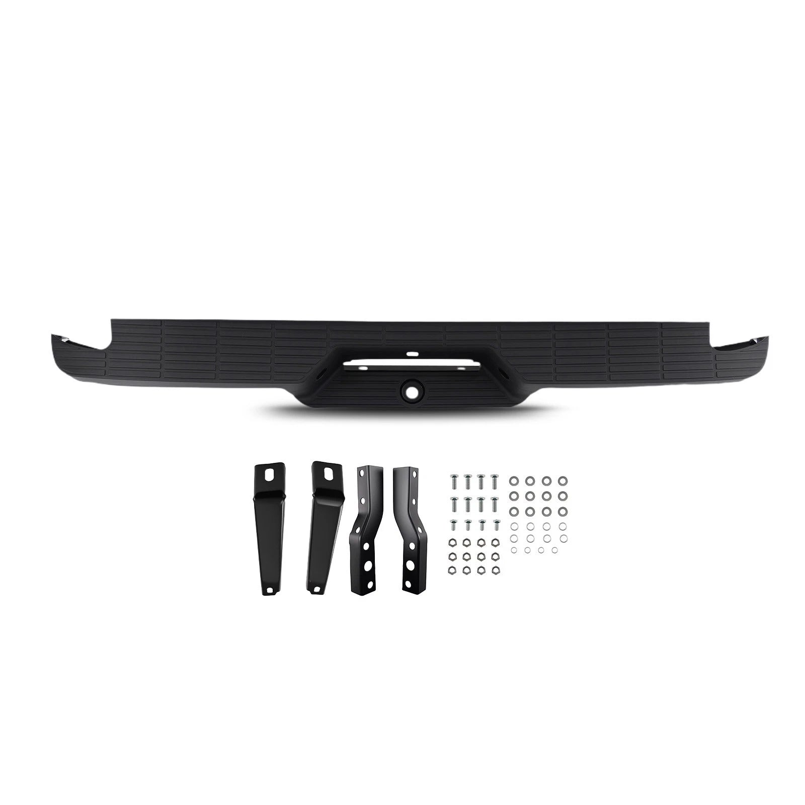 Black Rear Bumper for Ford Ranger 93-11 F37Z17795A F37Z17796A Steel