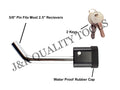 Locking Hitch Pin with Key Lock 5/8"