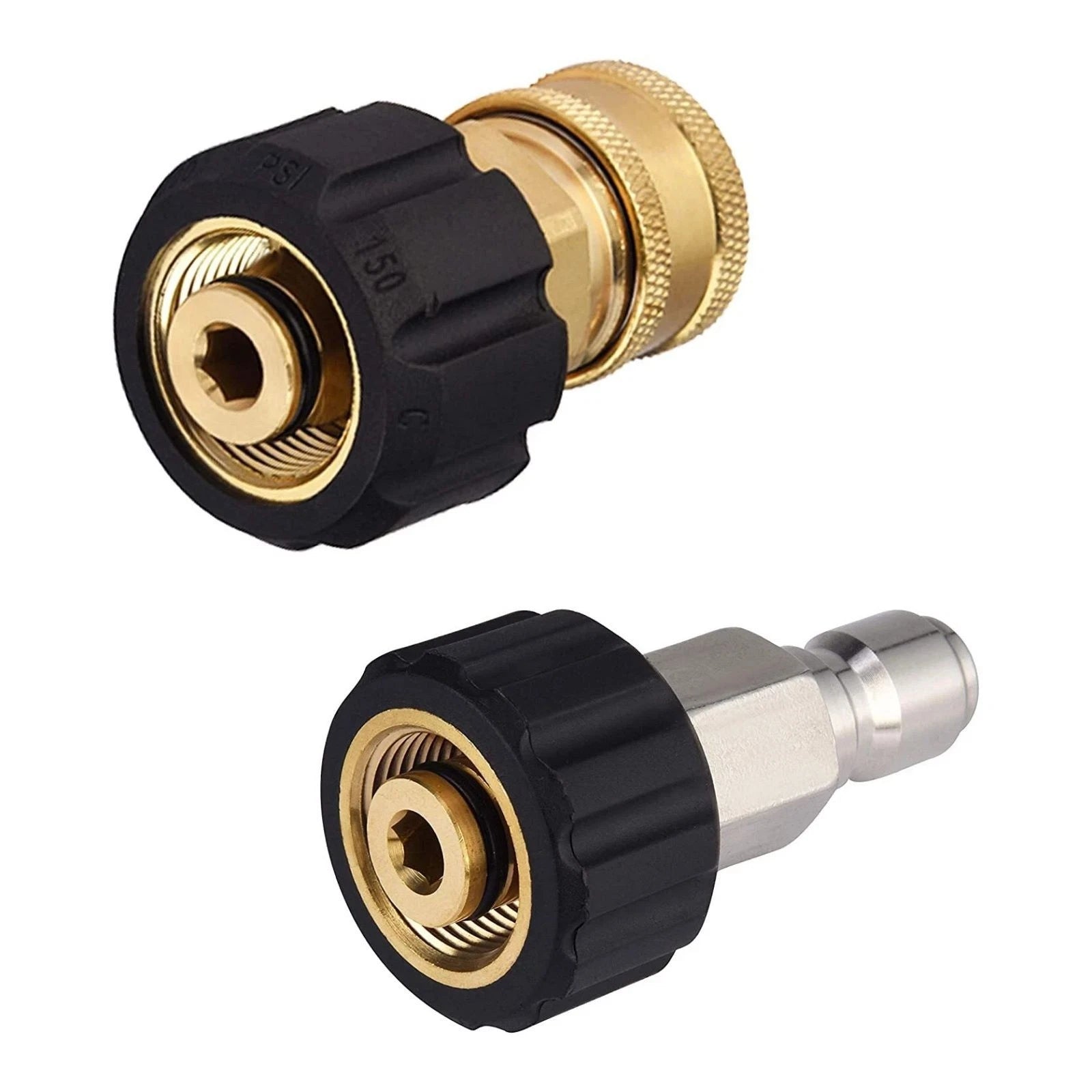 M22-14 Female Adapter To 3/8" Plug Connector Quick Connect Assembly