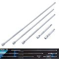 Bluespot 3/8 Drive Socket Extension Bar Set 100 150 350 450 600mm