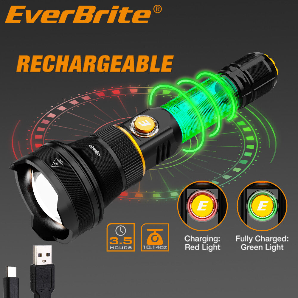 EverBrite 1000 Lumens Flashlight by EverBrite