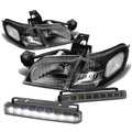 Black Headlight+clea<wbr/>r Corner+LED Drl Fog | Built Supply Co