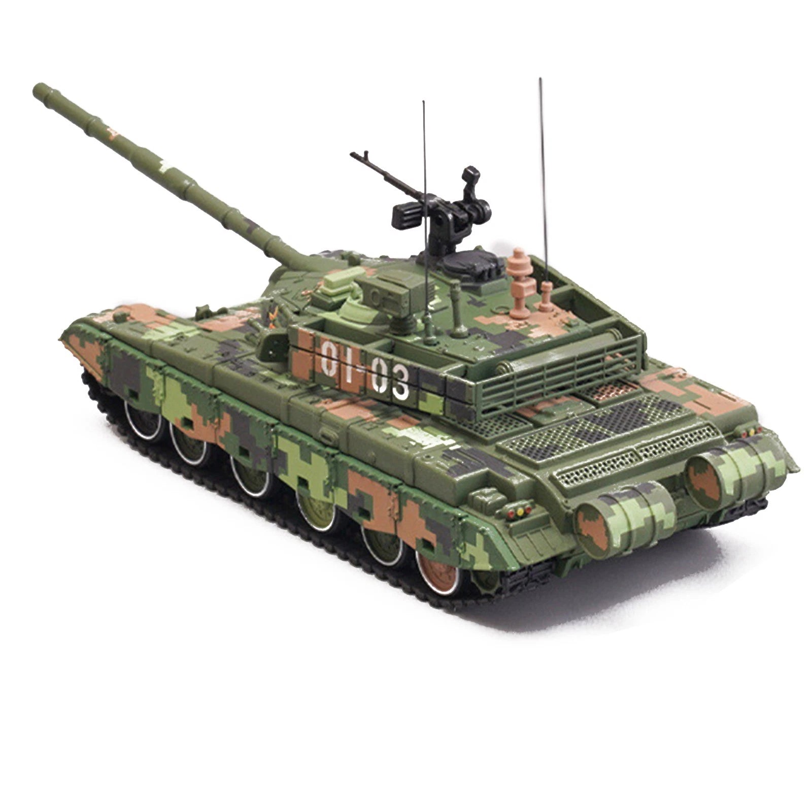 1:72 China Ztz 99a Main Battle Tank Armored Model | Built Supply Co