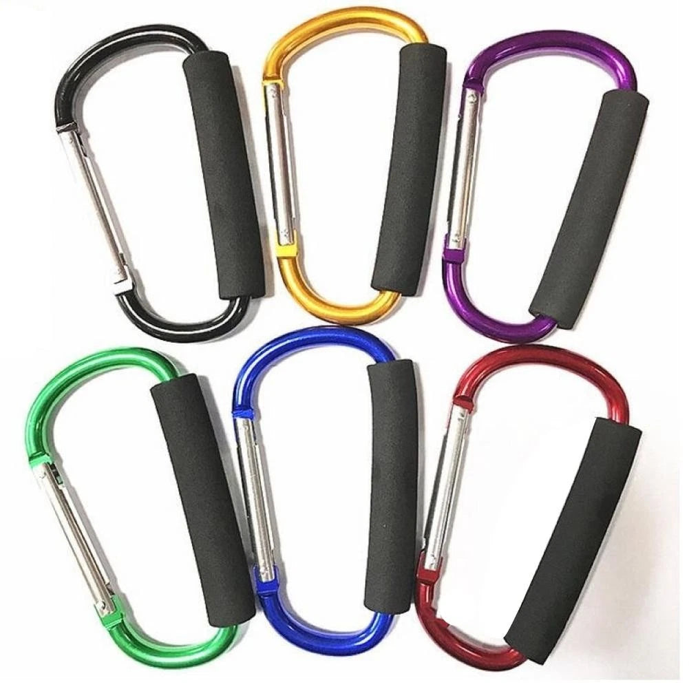 Generic Pram Pushchair Shopping Bag Hook Carabiner Large Buggy Mummy