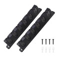 Horizontal Fishing Rod Holder Wall Rack For 6 Rods Garage Boat