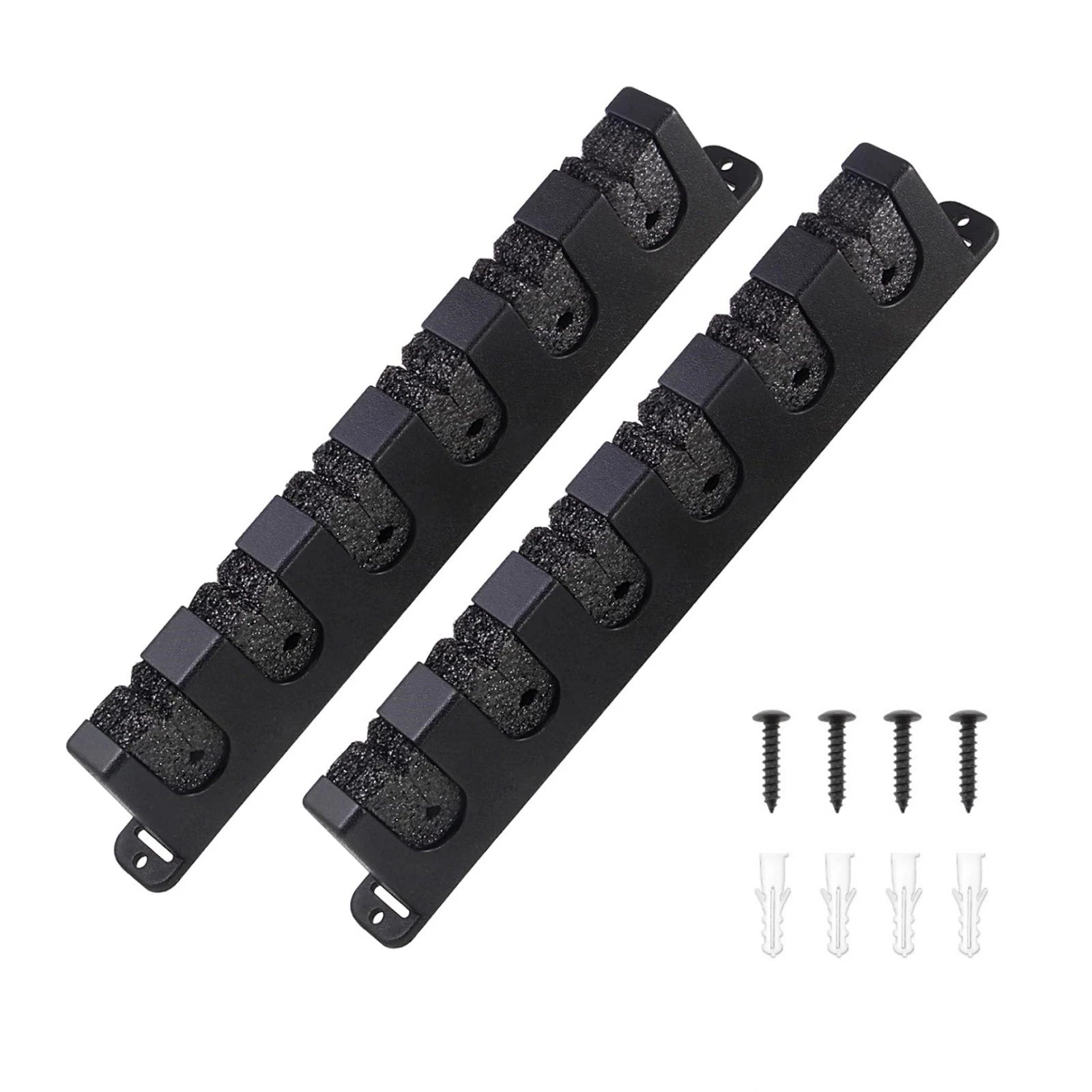 Horizontal Fishing Rod Holder Wall Rack For 6 Rods Garage Boat