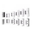 35pcs Steel Rim Car Clip On Wheel Balance Lead Weight