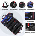 WORKPRO Portable Roll Up Tool Bag Heavy Duty Tool Organizer Storage w/6 Pockets