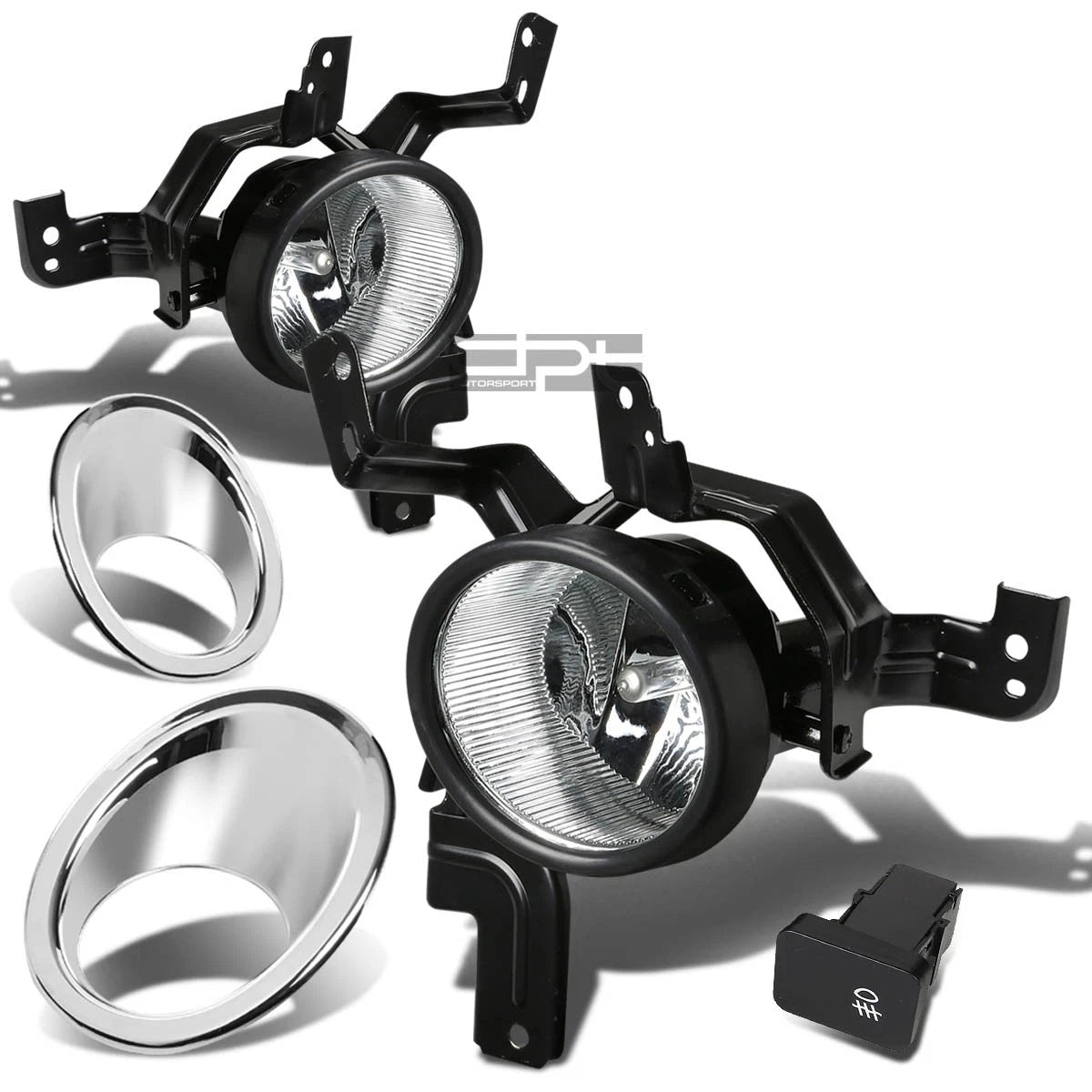 Fit 07-09 Honda Crv Re Clear Lens Oe Driving Fog | Built Supply Co