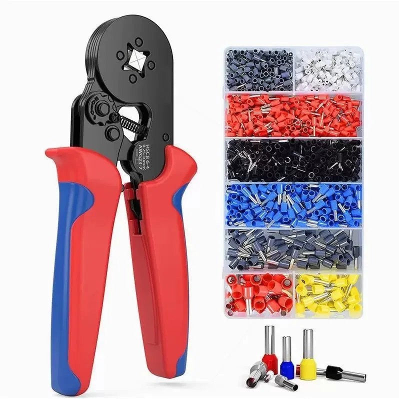 New Listing1200pcs Cable Wire Electrical Terminals Ferrule Crimper