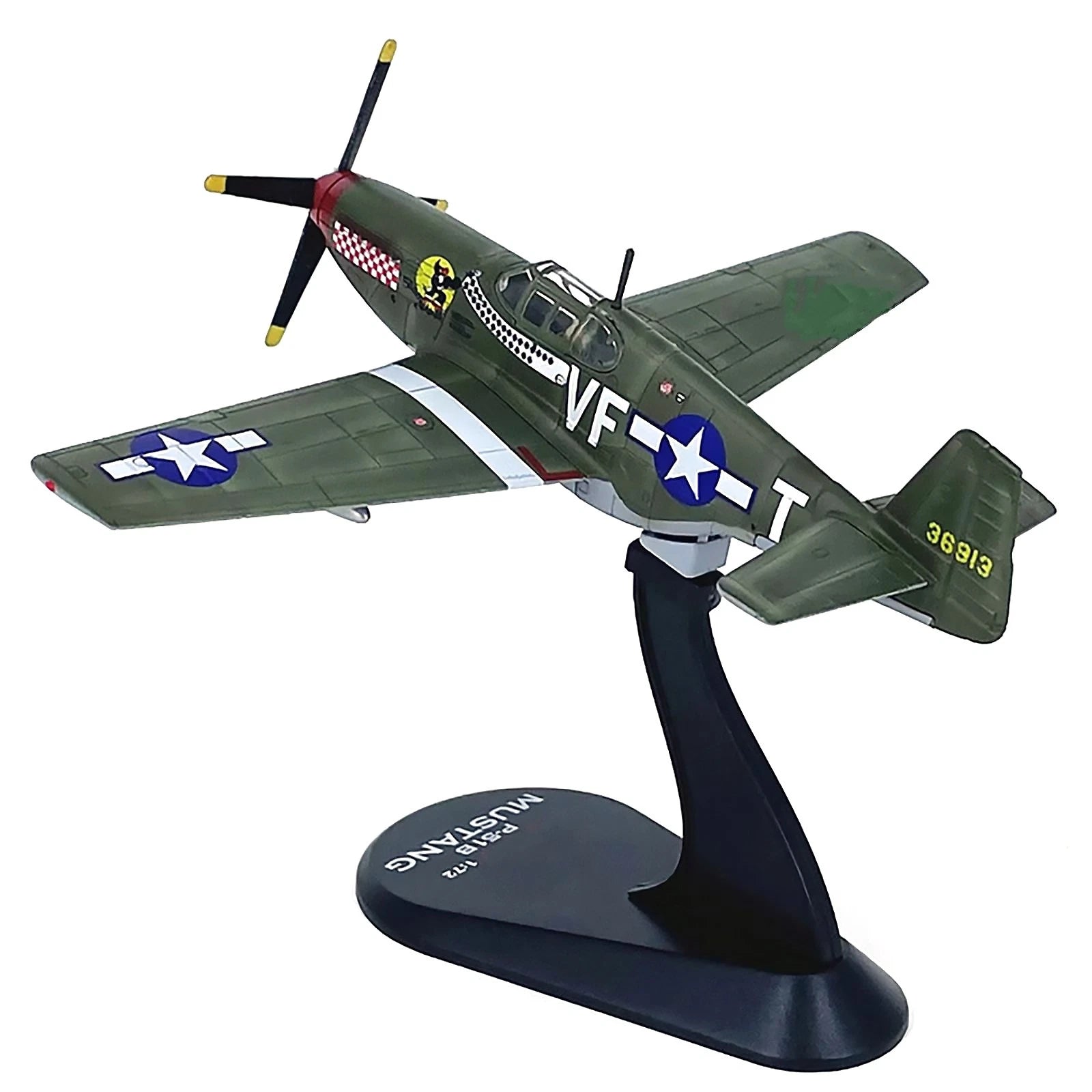 1/72 Wwii Usaaf P-51b Mustang Fighter Finished | Built Supply Co