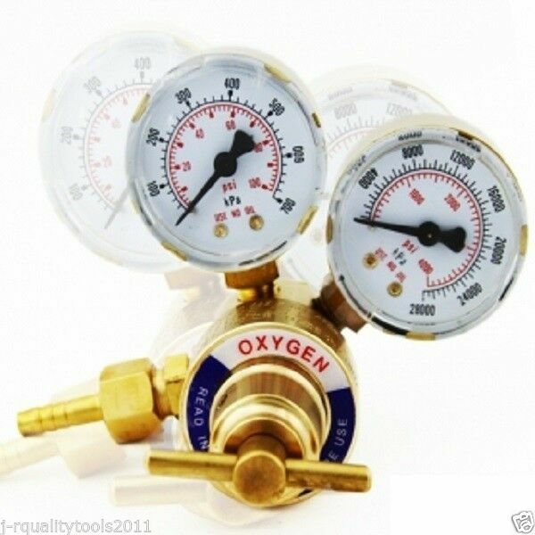 Pro Oxygen Regulator Brass Pressure Gauge Welding Tool
