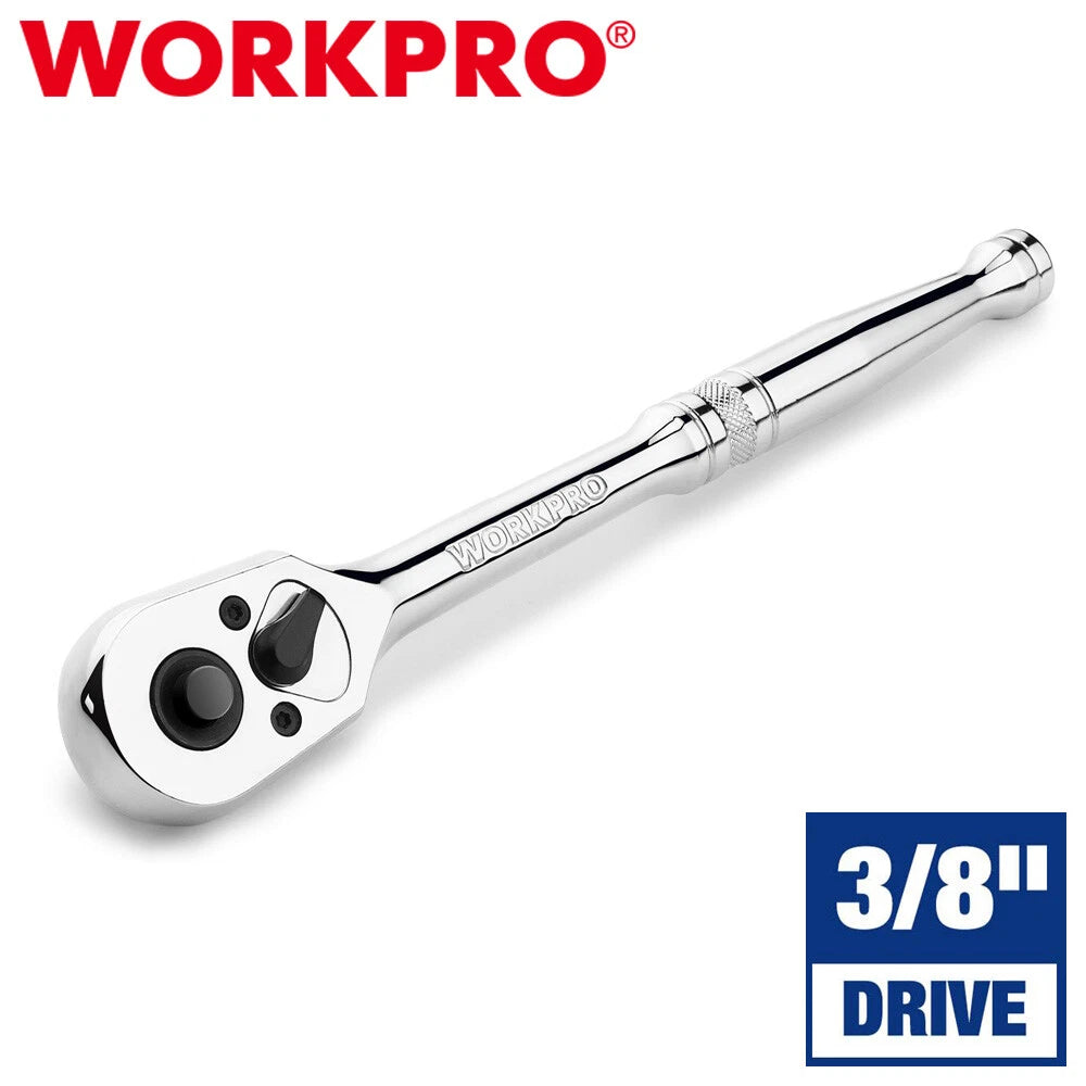 Workpro 3/8" Drive Ratchet Handle 72-tooth | Built Supply Co
