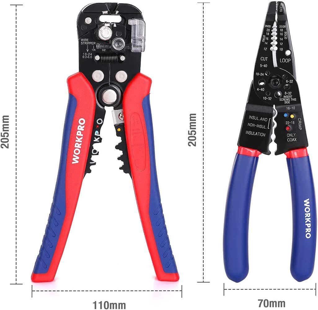 WORKPRO Wire Stripper Set 2 Pack by WORKPRO
