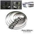 Stainless Steel Hose Clips Pipe Clamps 6mm-900mm