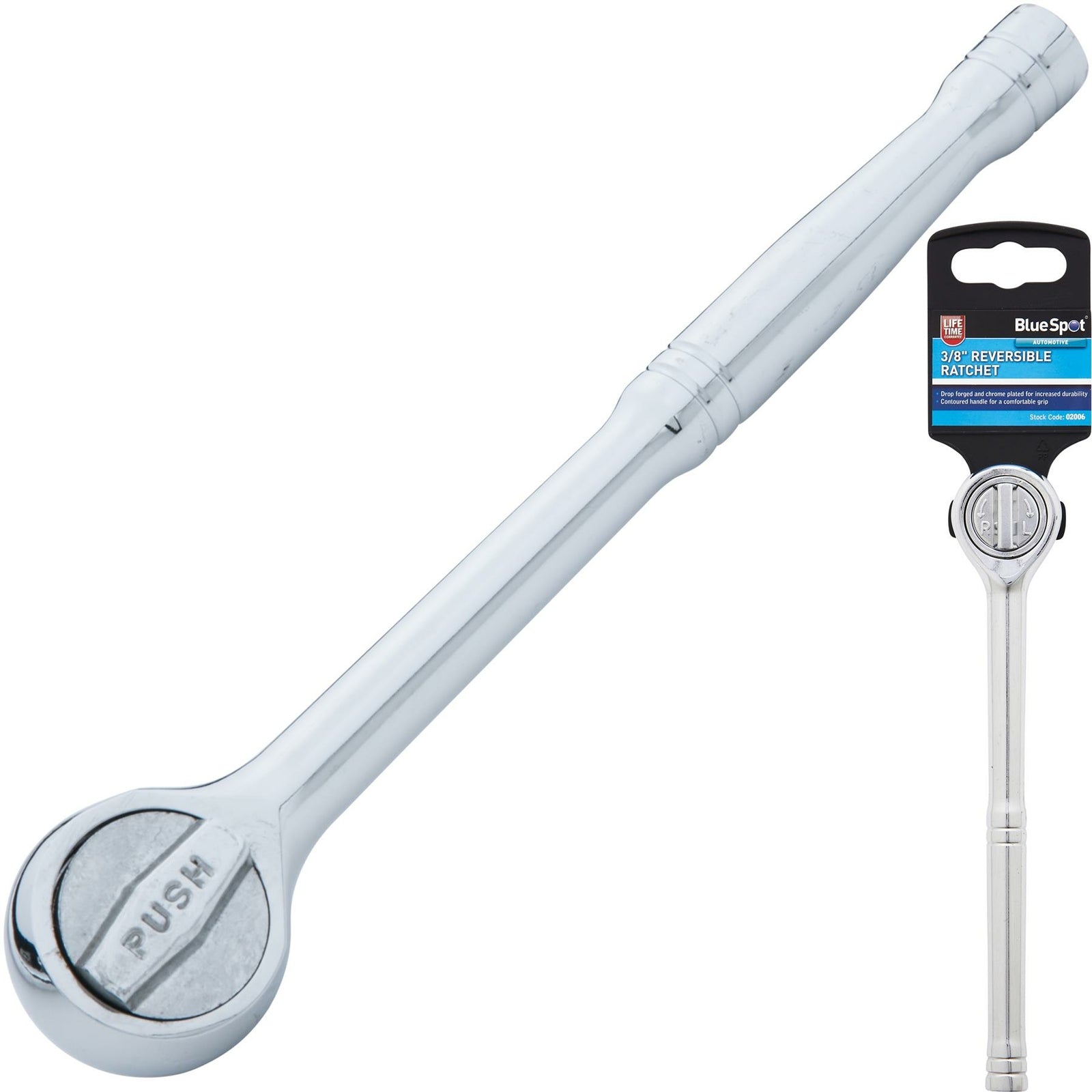 BlueSpot Socket Reversible Ratchet Handle 3/8" by BlueSpot