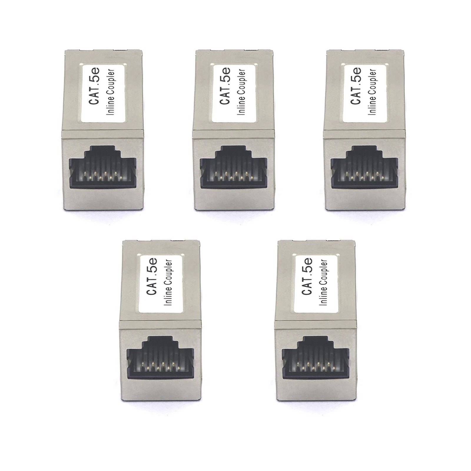 Cat5e Inline Coupler Rj45 Female To Female Straight Cable Extender