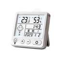 Indoor Digital Clock With Color Display Calendar Temperature And