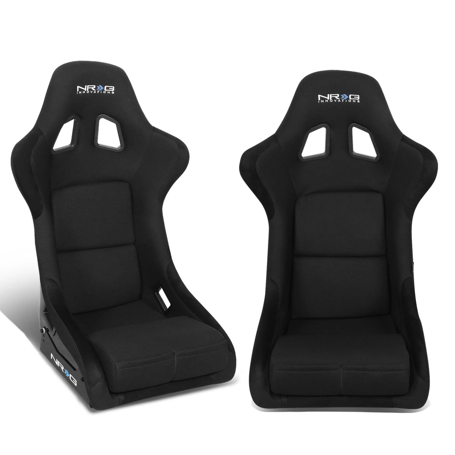 Nrg 310 Fiber Glass Bucket Racing Seat+stainless Steel Adjustable