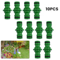 Hose Connector Nipple Connector 2 Way For Garden Hose Green Hose