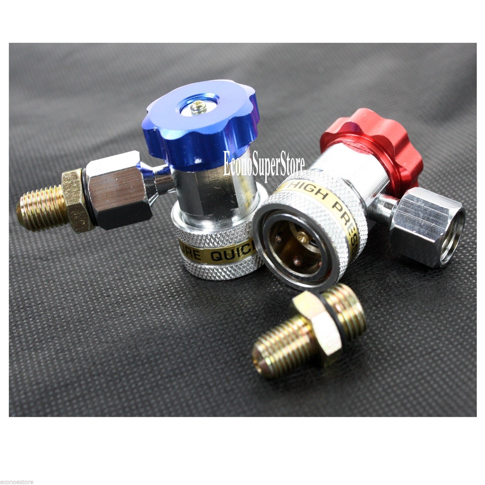 AC Air Condition QUICK COUPLER Adapter High Low Manifold Connector R134A