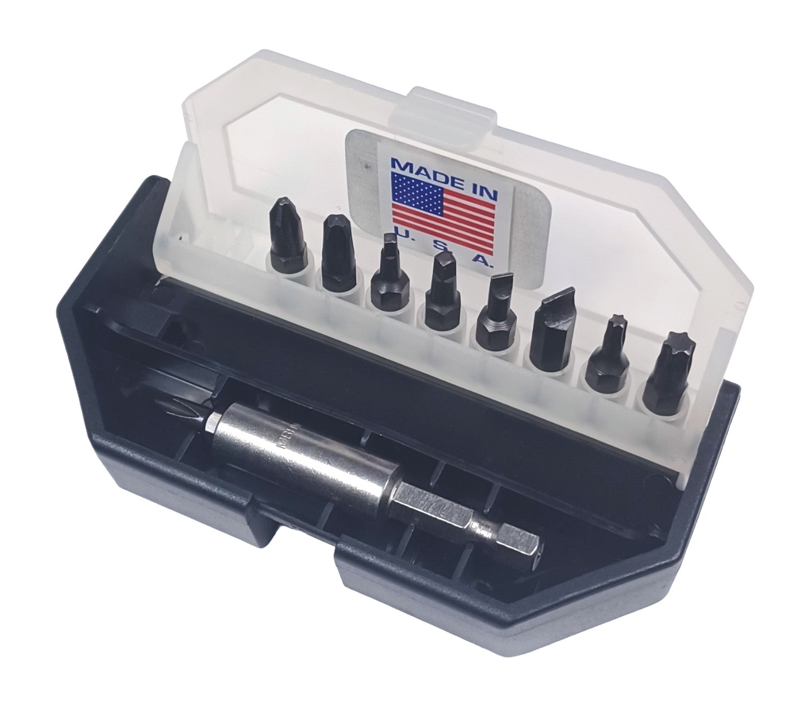 MIGG 10pc Pocket Bit Set with Magnetic Holder