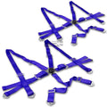 X2 Universal 3" Strap 6pt Camlock Harness Seat Belt | Built Supply Co
